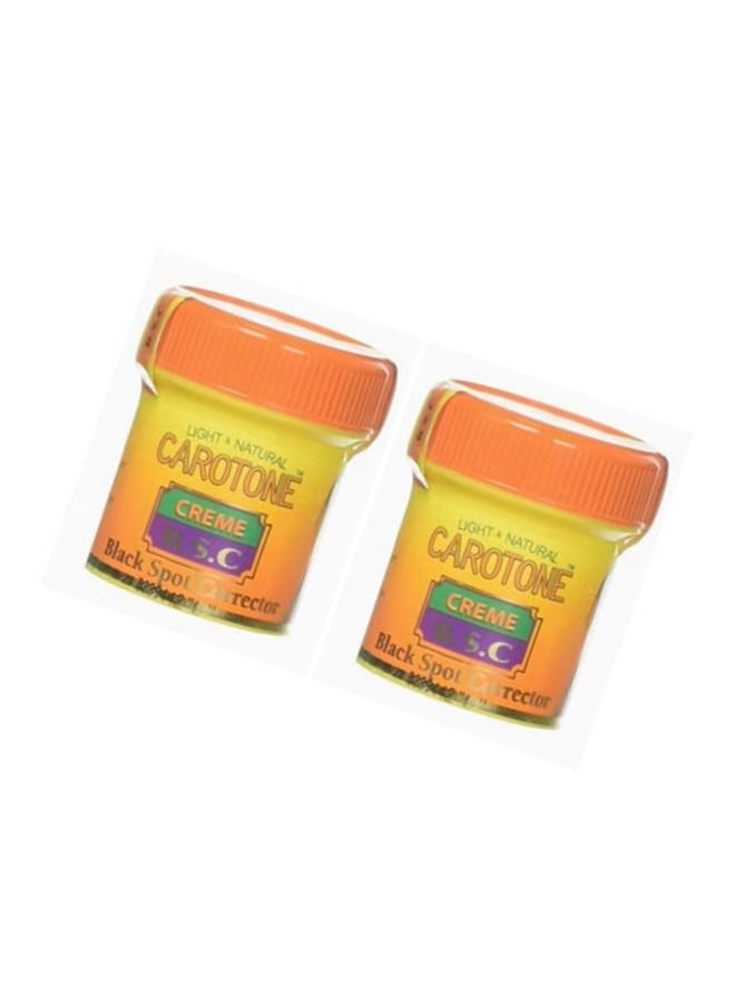 Carotone 2 Pieces Black Spot Corrector Creme 2X30 ml  - Image 2