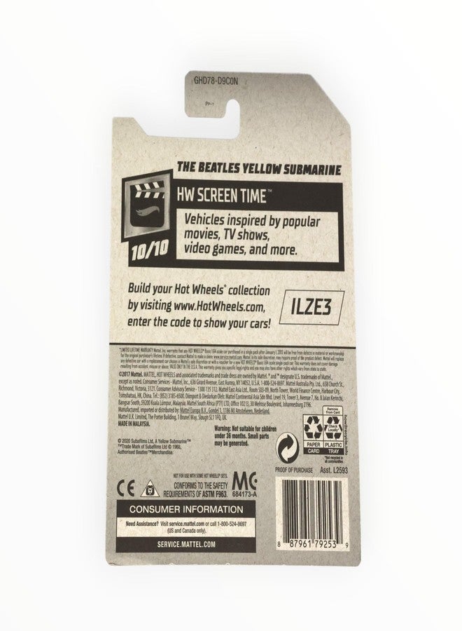 Hot Wheels The Beatles Yellow Submarine, [Treasure Hunt] 226/250 Screen Time 10/10 - Image 2