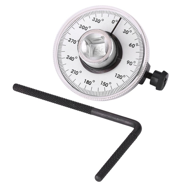 Torsion Wrench 360 Degree Angle Clearly High Precision Scale Adjustable Drive Angle - Flexible Adjustable Arm Zero Reset Tool for Late Model Engine Service - Image 2