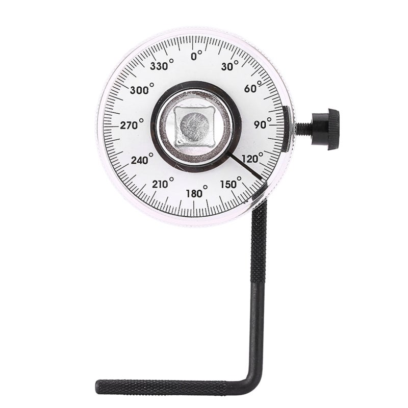 Torsion Wrench 360 Degree Angle Clearly High Precision Scale Adjustable Drive Angle - Flexible Adjustable Arm Zero Reset Tool for Late Model Engine Service - Image 1