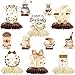 Aposwow a Baby is Brewing Baby Shower Decorations 12PCS Coffee Baby Shower Honeycomb Centerpieces Table Decorations for Gender Reveal Decor Supplies - Image 2