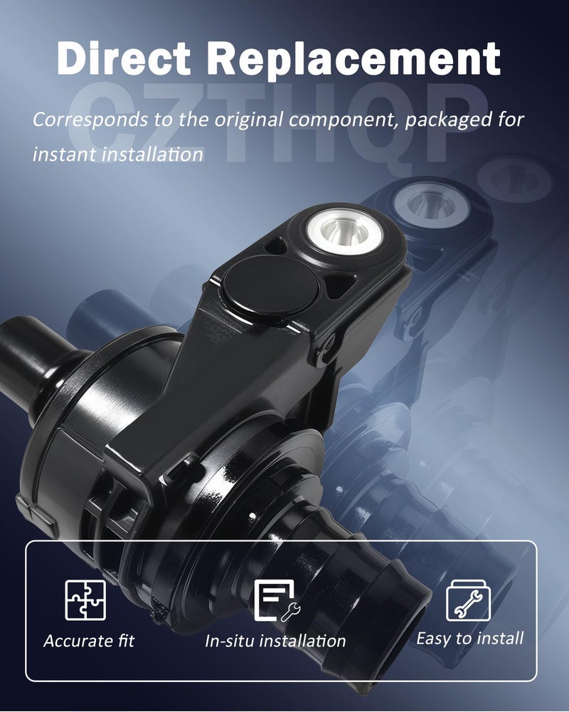 CZTHQP 16671-25010 Heater Control Valve for RAV4 2019-2023 Coolant Water Control Valve for Lexus Camry Avalon Corolla Sienna, Replaces FSVT-9002,16671-F2010,16671 25010,1667125010 - Image 4