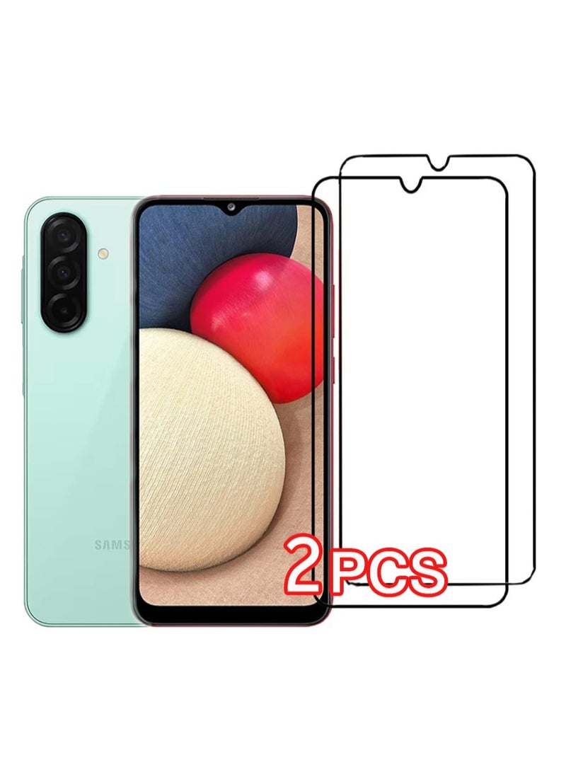 2 Pack Tempered Glass for Samsung Galaxy A26 5G Screen Protector, Anti-Scratch Case Friendly Clear HD Film - Image 1