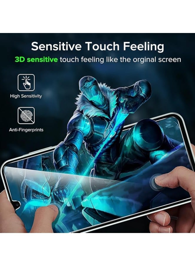2 Pack Tempered Glass for Samsung Galaxy A26 5G Screen Protector, Anti-Scratch Case Friendly Clear HD Film - Image 5
