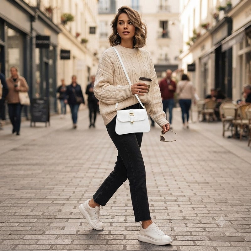 KANAZ-Women's Crossbody Bag with Classic Elegant Design - Image 2