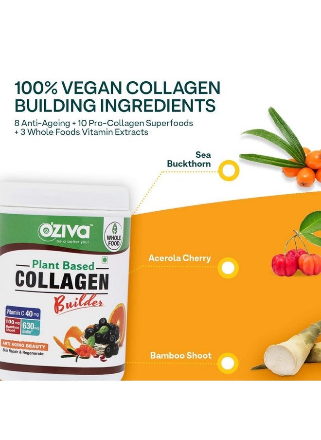 NWIL - Oziva Plant Based Collagen Builder For Antiaging Beauty Skin Repair & Regeneration (Classic250G)` - Image 1