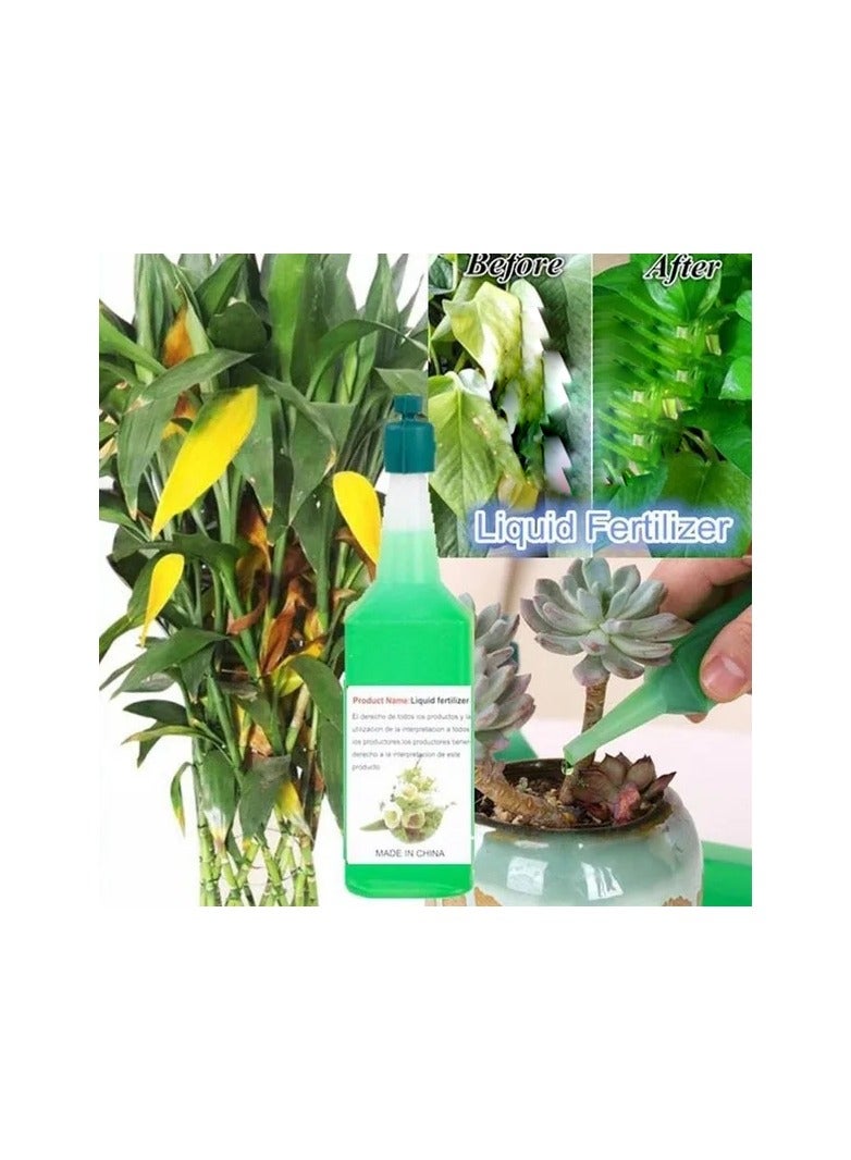 Generic 6-Bottles 38ml Hydroponic Plant Nutrient Solution Fertilizer,Bamboo Flower Fertilizer,Potted Green Concentrated Foliar Seed Fertilizer  - Image 3