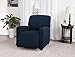 Madison Madison Stretch Jersey Recliner Slipcover, Large, Solid, Navy  - Image 2