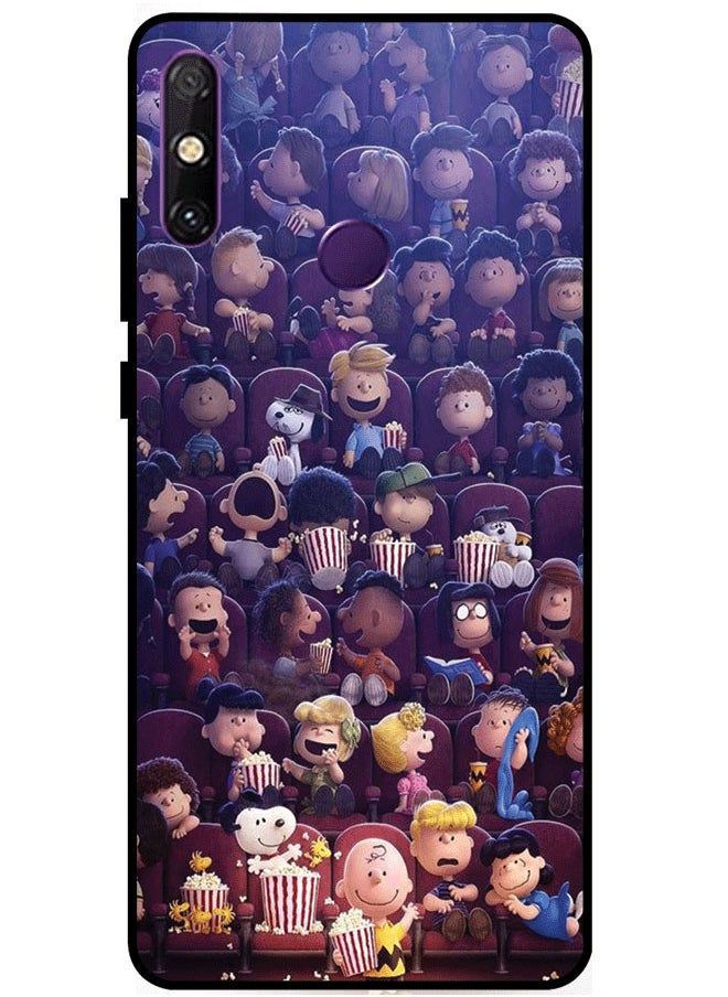 EYE CATCH Protective Case Cover For Huawei Enjoy 20E Penauts Multicolor  - Image 1