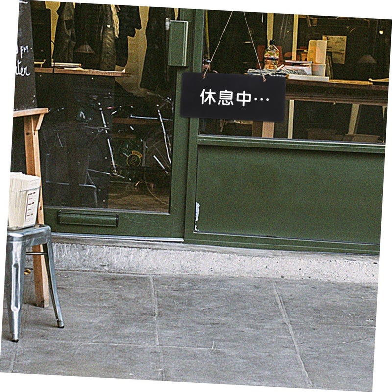 Mini Hanging Chalkboard Signs Wooden Message Board For Home Shop Cafe Office Decor - Image 4