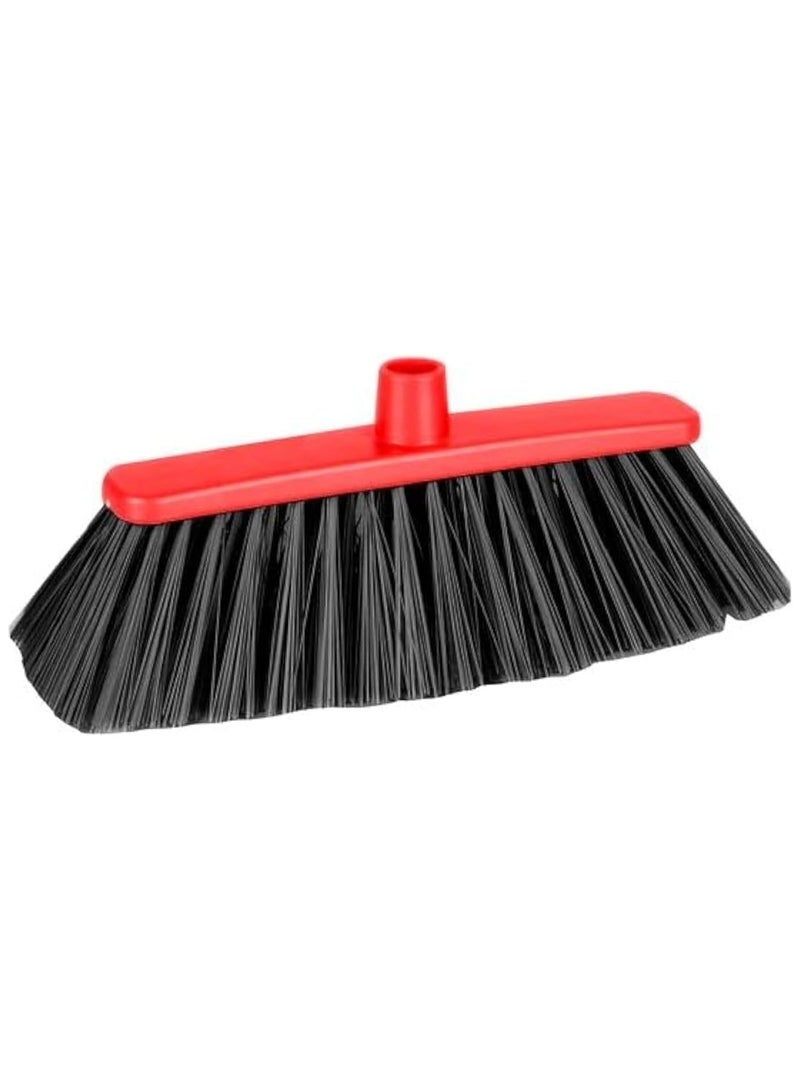 Generic Heavy-Duty Multi-Color Floor Broom – Stiff Plastic Bristles with Wooden Head – Ideal for Home and Office Cleaning - Image 3