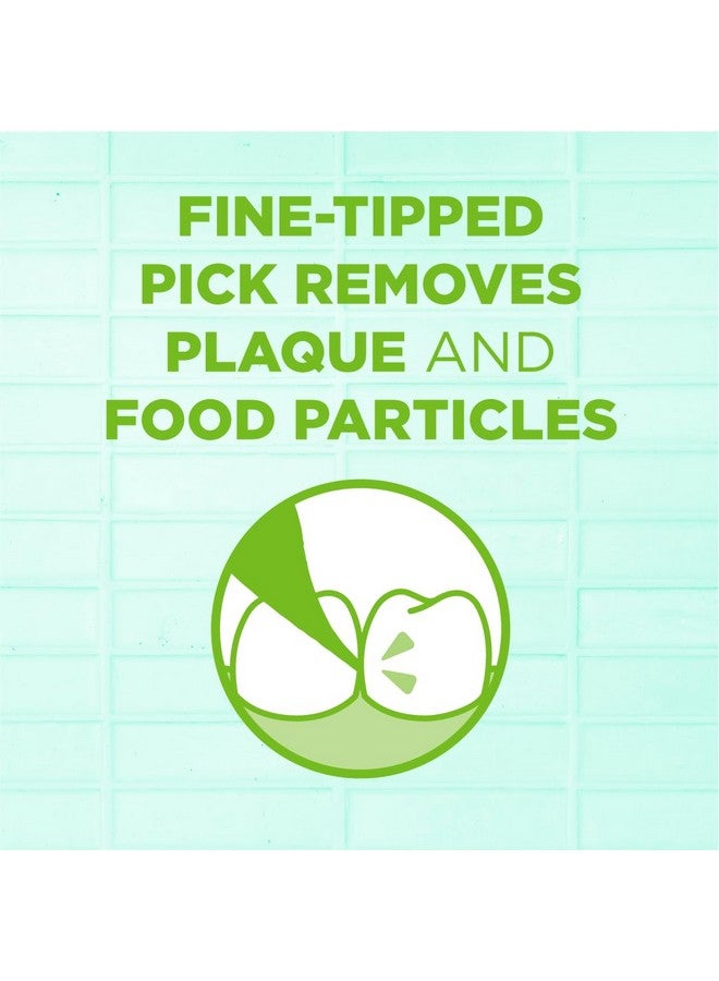 GUM Angled Floss Picks, Perfect for Tight Teeth, Extra Strong Shred-Resistant Dental Floss, Angled for Easy Reach, Dental Flossers for Adults, Fresh Mint Flavor, 75ct (4pk) - Image 3