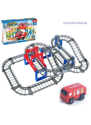 Two-layer gray model (with fire truck)