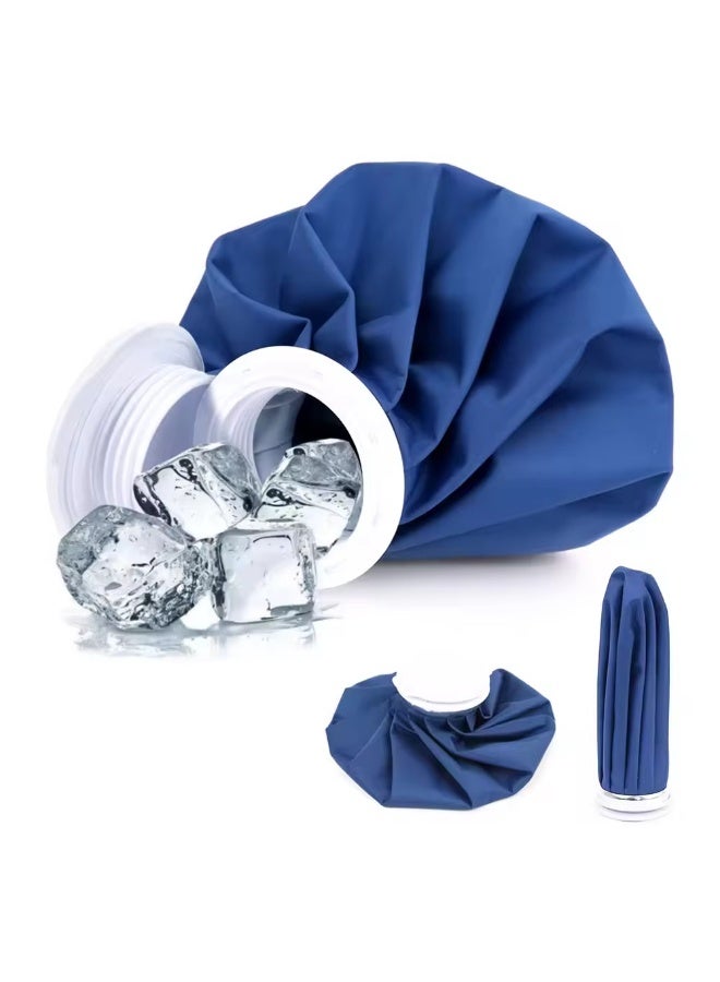XUN Ice Pack for Injuries Reusable, Ice Bags Hot Water Bag for Hot & Cold Therapy and Pain Relief with Cover, No-Leak Elastic Breathable Ice Bag - Image 2