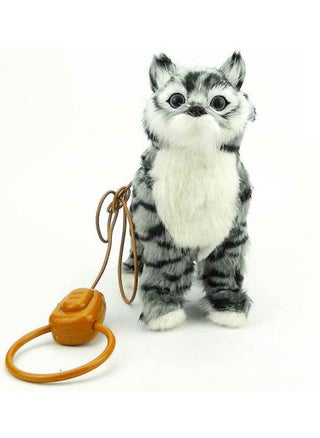 Cute Robot Cat Toy, Barking Meow Kitten, Interactive Cat Robot Toy, Electronic Pet, Can Walking, Mewing, and Wagging Its Tail, Companion Animal for Kids, Easy to Use - pzsku/ZD03BADFB3E997753E561Z/45/_/1721787657/4402ca41-5476-40f6-907f-c3fd42ccccb1