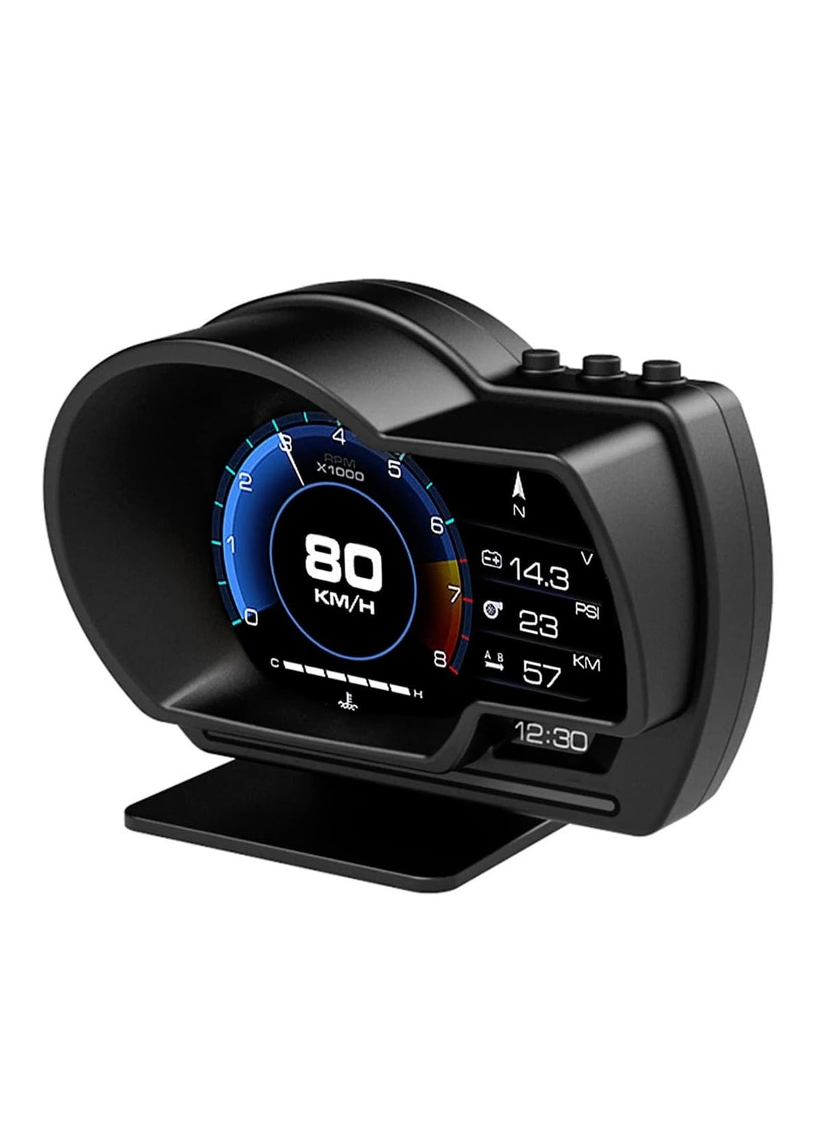 Generic A500 Car HUD Display, OBD+GPS Smart Gauge High Definition ...
