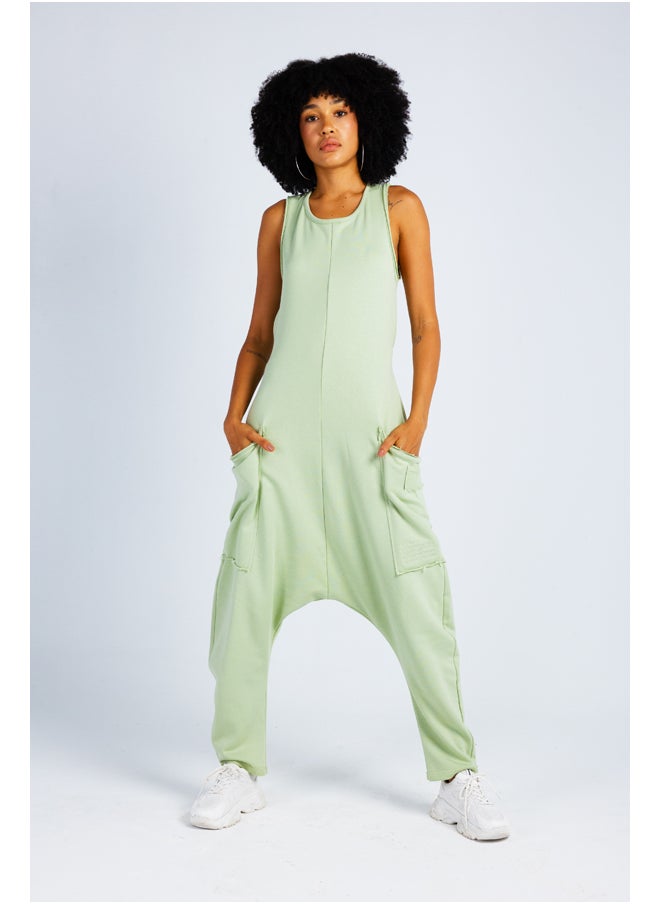 ASTK Women JUMPSUIT WITH EMBROIDERY  - Image 1