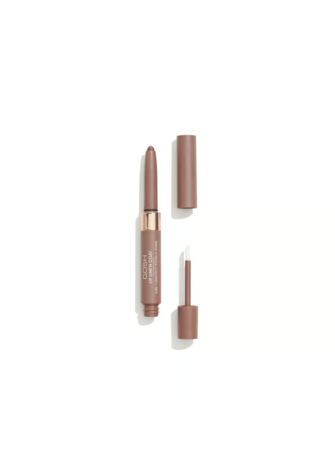 Gosh Lip Line'n Coat 002 Burnt Cinnamon - Image 1