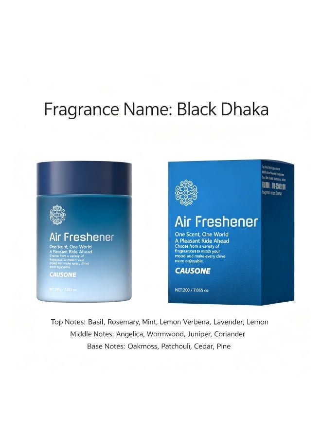 Causone Large capacity solid car aromatherapy with long-lasting fragrance, car perfume, car interior odor removal, air freshener - Image 1