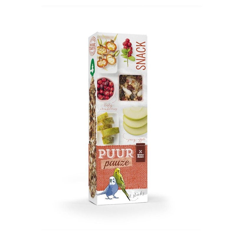 Witte Molen Puur Pauze Seed Sticks Budgie - 60 g