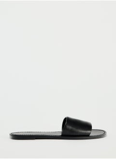 Zara Flat leather sandals  - Image 1