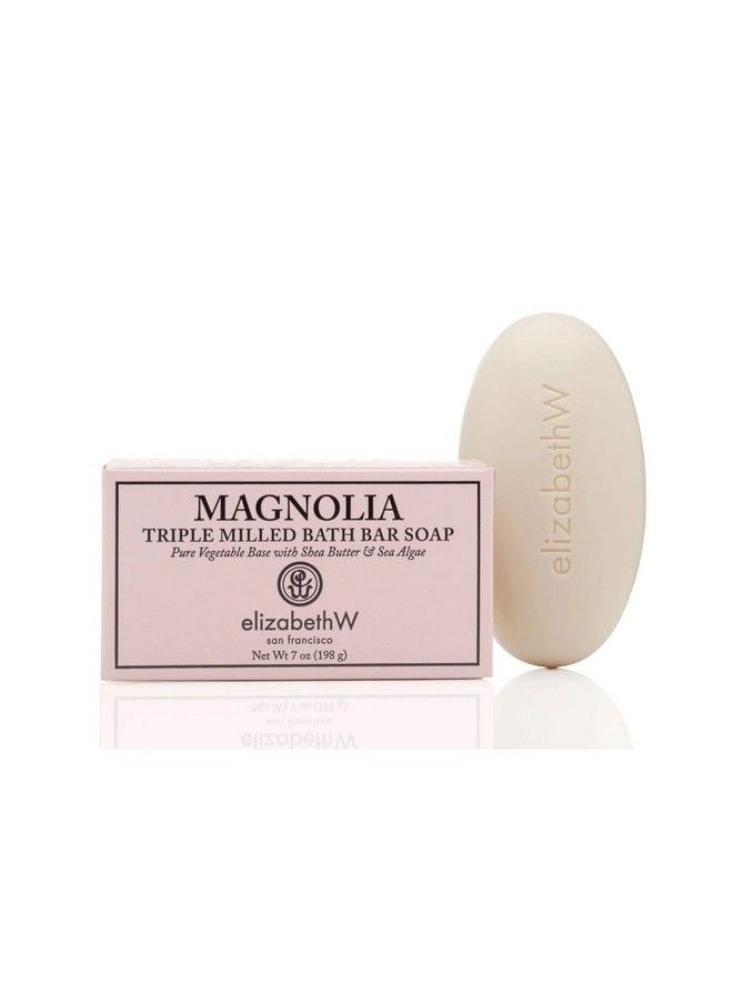 elizabeth W Magnolia Perfumed Triple Milled Bath Soap 7 Ounces  - Image 3