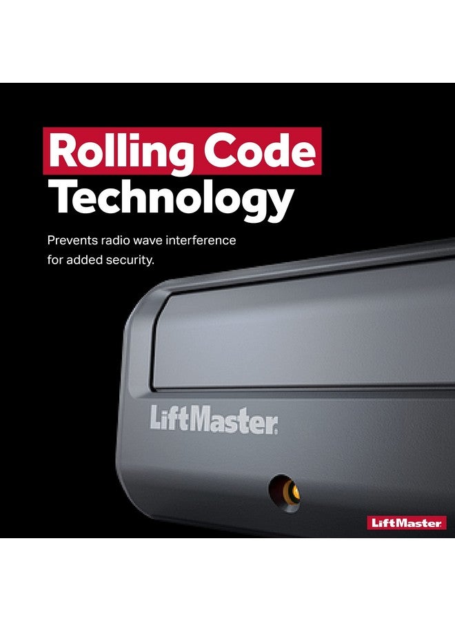 LiftMaster LiftMaster 891LM Security+ 2.0 1-Button Gate Operator Remote Control with Visor Clip - Compatible only with Security+ 2.0 LiftMaster gate openers with Yellow Round Learn Button and Yellow Antenna  - Image 4
