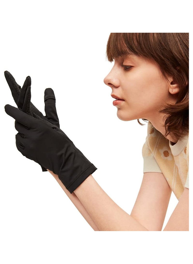 Sun Gloves UV Protection UPF 50+ for Women Touchscreen Full Finger Breathable Mesh Palm for Outdoor, Driving, Hiking - Image 1