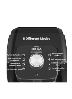 arzum okka OKKA Rich Spin Pro Coffee Maker 5 Cups 700 Watts 8 Modes Gold Ok0026  - Image 3