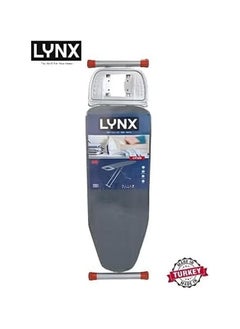 lynx LY125 LYNX Turkish Ironing Board with Steam Iron Soleplate, Lightweight 35 x 113  - Image 3