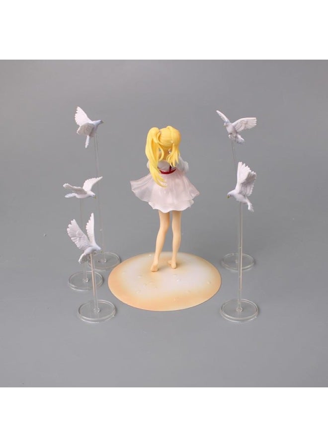 April Is Your Lie To Do Aniplex 5 Generation Palace Garden Kaoru Seagull Private Clothing Ver Animation Ornaments Model-Color:Gongyuan Kaoru 15.5cm Bag - Image 4