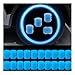 ZHAZHANIU Tire air caps Glowing tire Valve caps Universal tire caps for Cars Trucks Motorcycles SUVs and Bikes Glow in The Dark Valve stem caps Blue20PCS - Image 2