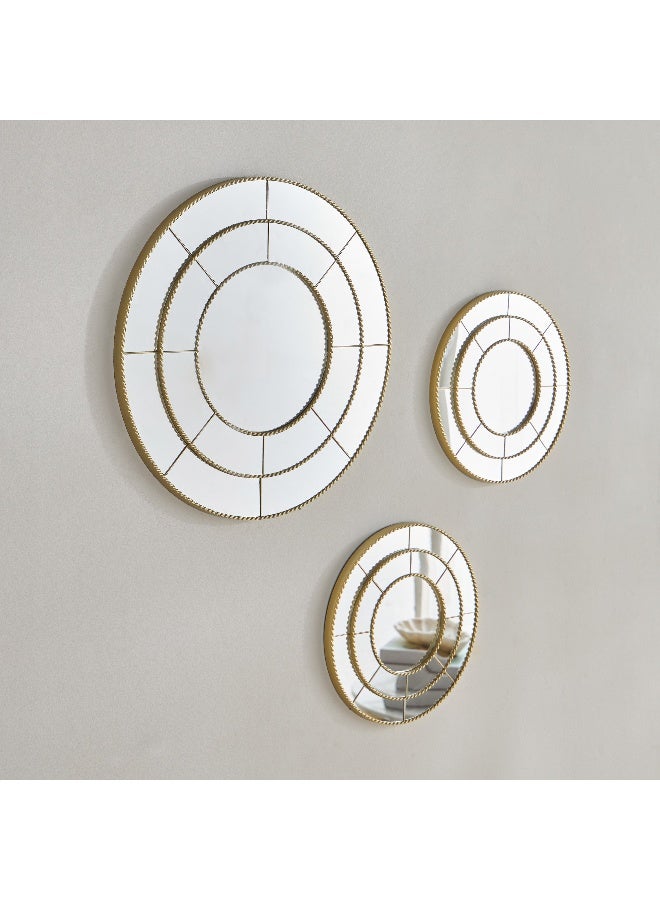 Home Box Brecklyn 3-Piece Mirror Set 39 x 39 cm - Image 1