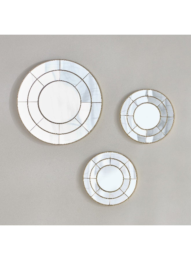 Home Box Brecklyn 3-Piece Mirror Set 39 x 39 cm - Image 2