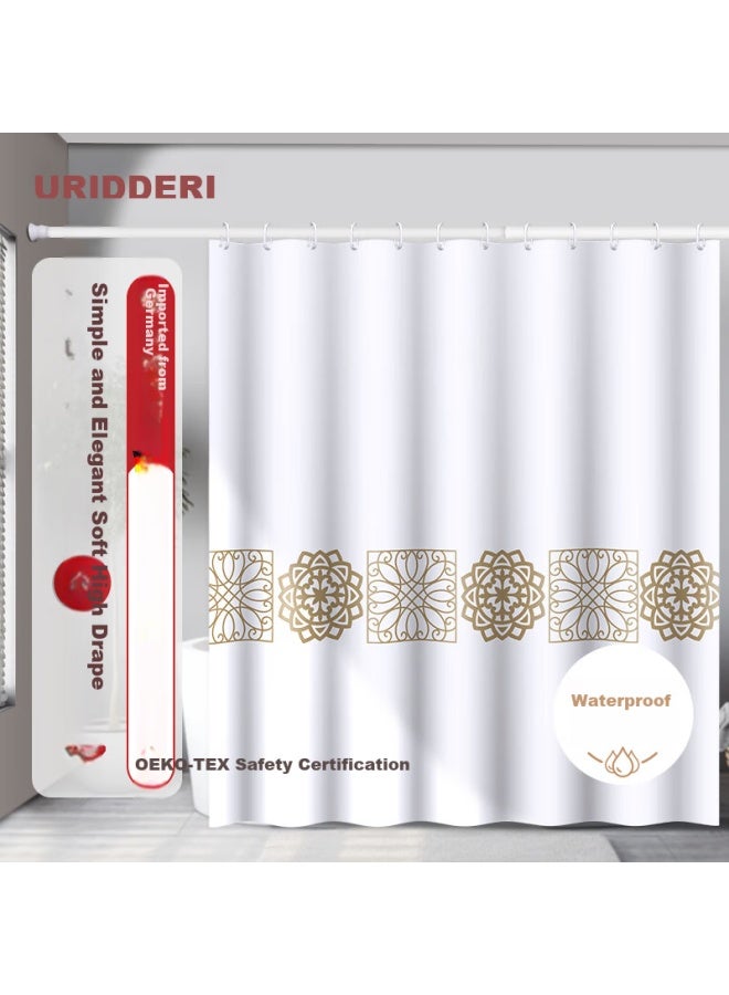 Ridder German Imported Shower Curtain, Waterproof Curtain, Bathroom Parion, Shower Screen, Bathing Curtain, 180*200cm - Image 1