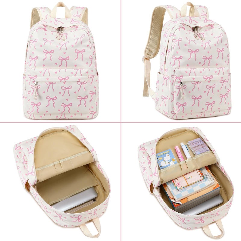 LOIDOU Backpack for Teen Girls Middle-School Primary Elementary Bookbags 17inch Kids Backpack Women laptop Backpack Lightweight Casual Daypack - Image 3