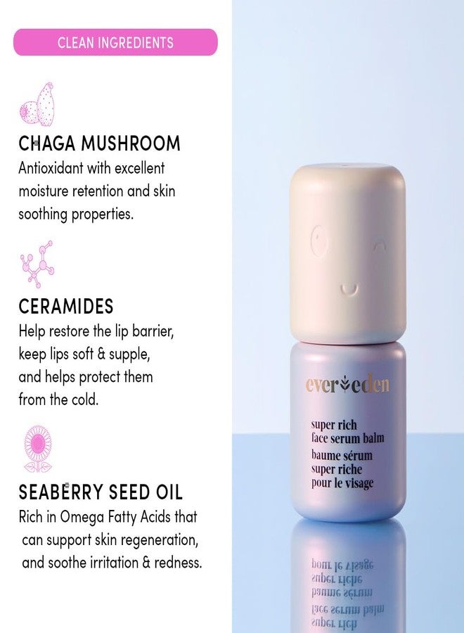 Evereden بلسم سيروم الوجه المرطب الفائق من إيفيريدن: نظيف ونباتي، مرطب مهدئ ومغذي لظروف المناخ القاسية والباردة - مع شاجا سيبيري، سيراميدات، وزيت بذور البحر - Image 3