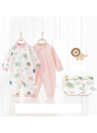 Two Jumpsuits With Long Sleeves For Babies And Toddlers With Bibs - pzsku/ZD03C606328C910AFD57CZ/45/_/1675440640/691bfc89-de78-4975-8ff4-c504a5737e63
