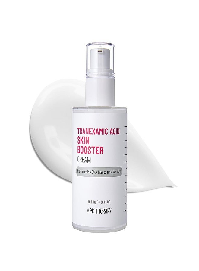 MEDITHERAPY Tranexamic Acid Skin Booster Cream 3.4 Fl Oz - 5% Niacinamide & 3% TXA Korean Face Moisturizer - Gentle Face Cream for Improved Clarity & Even Skin Tone - Radiant Complexion, Natural Color - Image 1