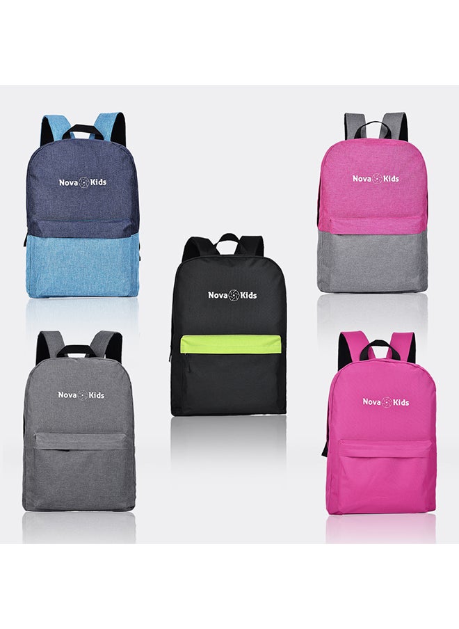 Nova kids - School Bag, 17Inch/18L - Blue - Image 1