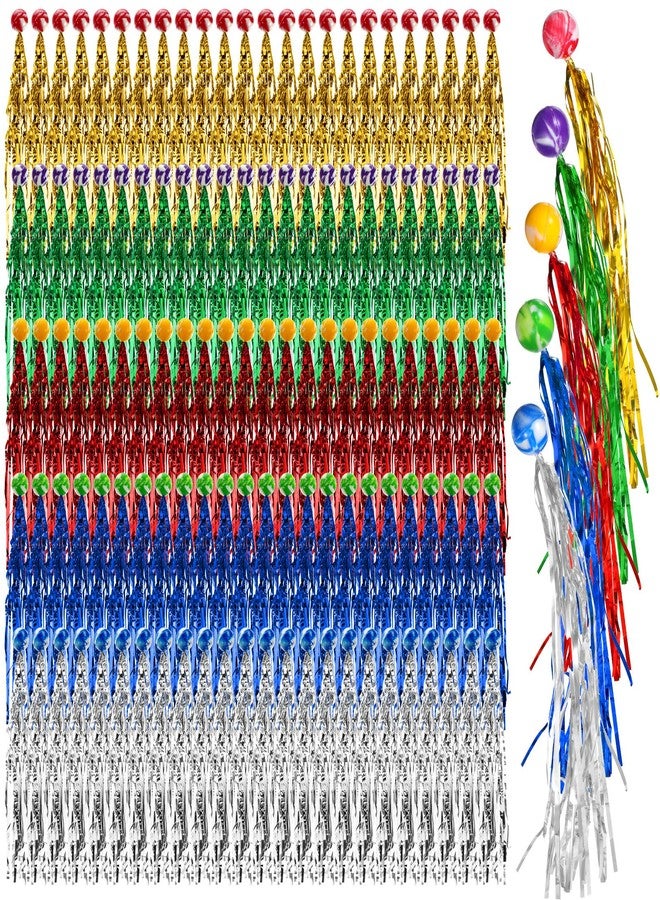 mekueeex 120 Pcs Colorful Streamer Balls Rubber Comet Ball Decorations for Goodie Bag Stuffers,Piñata Fillers, Assorted Colors - Image 1