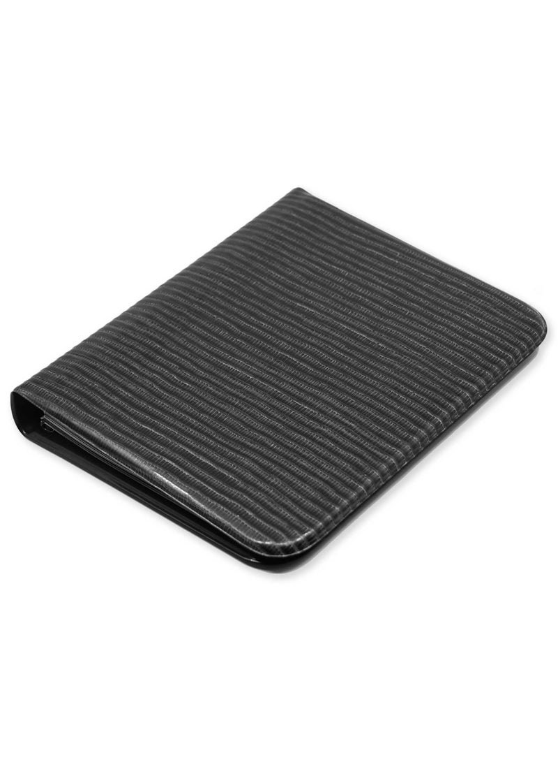 FIS 2 Pieces Telephone Address Book with Index (A to Z), Colour Lizard Black - UATL081BK - Image 3