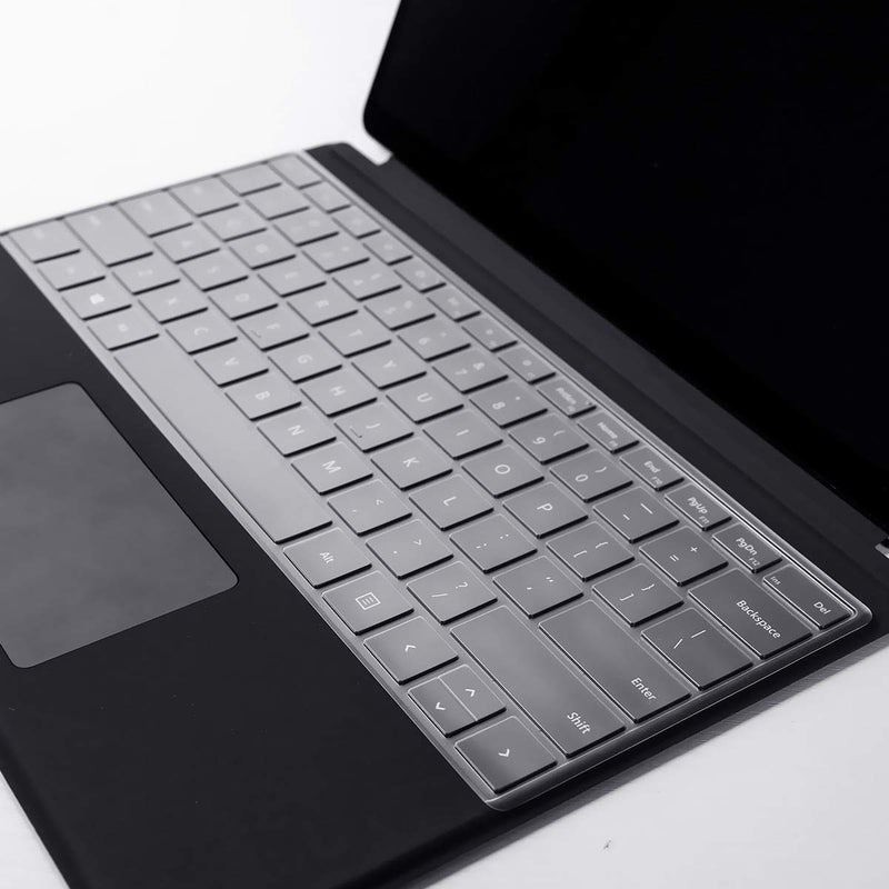 CaseBuy Ultra Thin TPU Keyboard Cover for 2024 Microsoft Surface Pro 11 Tablet (13" Copilot+ PC), Surface Pro 10/9 / 8 13 inch Tablet Protector (Not Fit Surface Pro Flex) - Image 3