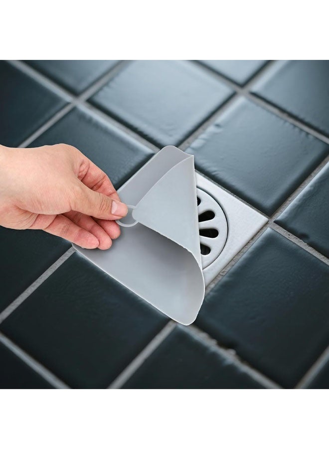 6 Pack Drain Covers, Silicone Shower Drain Cover – Odor-Proof, and Leak-Proof for Bathrooms and Kitchens - Image 3