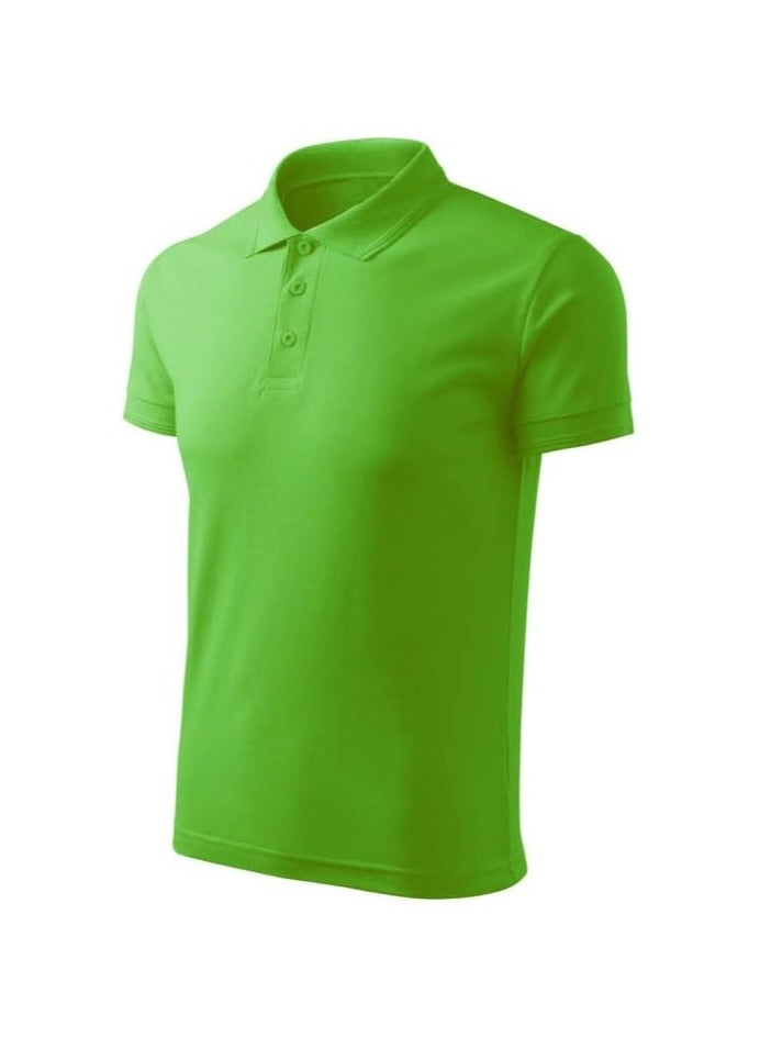 PRINTSHOP4ME Pack of 10 Pcs Men's Regular-Fit Golf Polo T-shirt Pure Cotton Short Sleeve 220 GSM Basic Colors  - Image 4