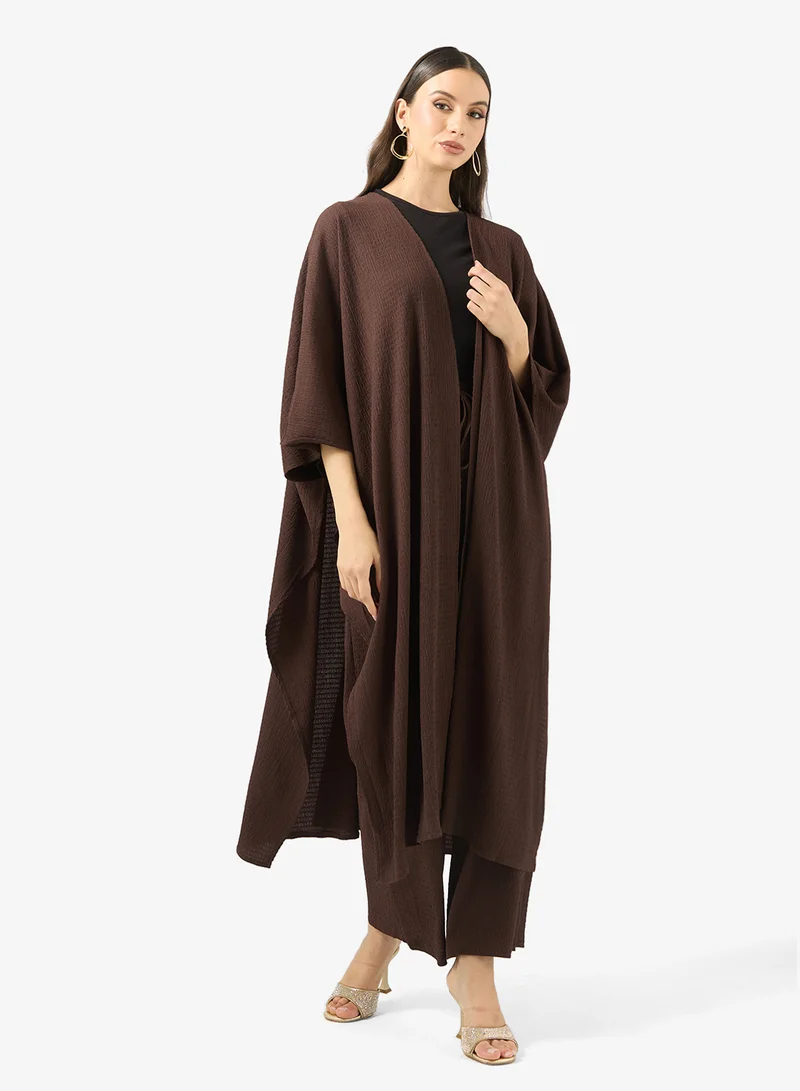 Longline Cover Up & Pant Set