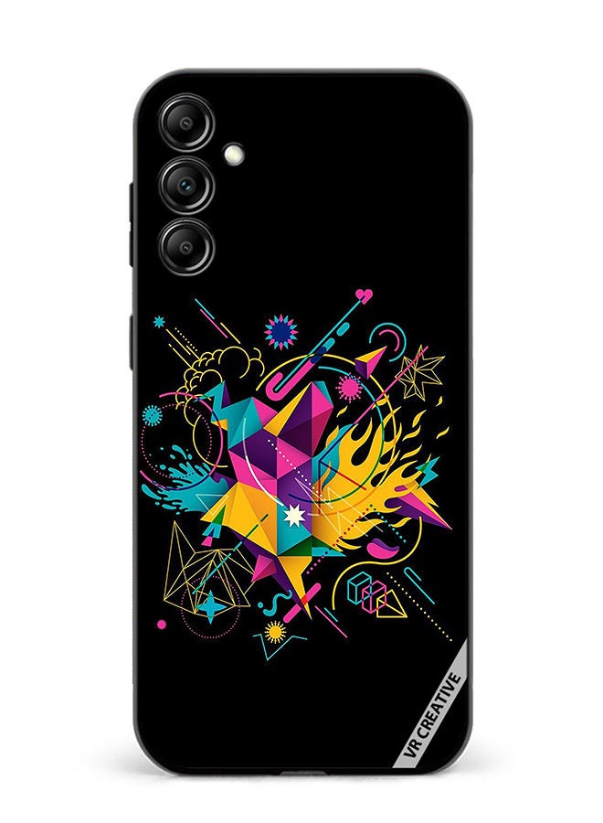 VR CREATIVE Protective Case Cover For Samsung Galaxy M14 Art Design Multicolour - Image 1