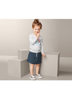 Tchibo Kids Girls Sweat Skirts, Navy  - Image 1