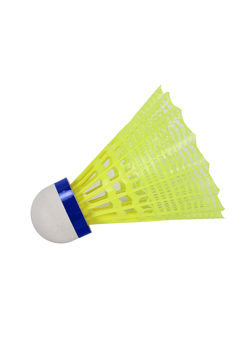 Generic - Glow-in-the-Dark Badminton Shuttlecocks Durable Windproof 1 tube 3 green nylon shuttlecocks - Image 1