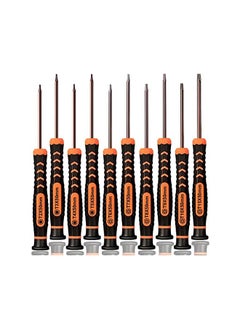 Screwdriver Set Of T2 T15 10 Piece Magnetic Small Torx Security Screwdrivers With T2 T3 T4 T5 T6 T7 T8 T9 T10 T15 Star Screwdriver Tool Kit For Xbox Ps3 Ps4 Knife Computer And Other Device